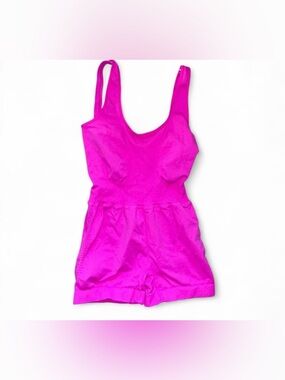 Free People Movement Pink Good Karma Onesie runsie Size XS/S NWOT